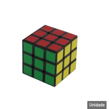 Imagem de Cubo Mágico 3x3 5,5cm Colorido - Tudo em Caixa - ARK BRASIL