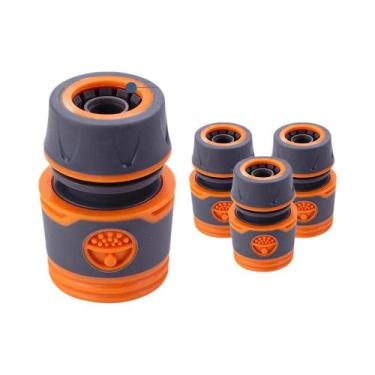 Imagem de Adaptador De Mangueira De Jardim 1/2 3/4 Polegadas, 3 Peças, Conector 