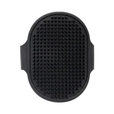 Imagem de Escova De Borracha Macia Para Animais De Estimação, Luva De Banho Para