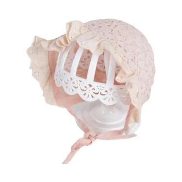 Imagem de Chapéu De Verão Para Bebê Menina Em Renda Branca, Estilo Princesa, Res