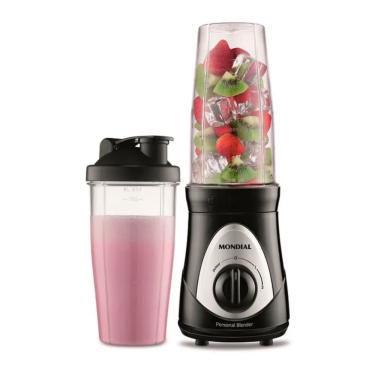 Imagem de Liquidificador Portátil Personal Blender com 2 Copos 750ml 300W 2 Velocidades + Pulsar Mondial DG01