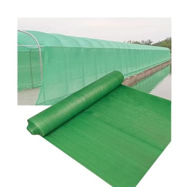Imagem de Lona de malha resistente a raios UV, cobertura de sombra de sol externa de 30 x 8 m para estufas, pátios e plantas - cortável, durável, perfeita para proteção UV