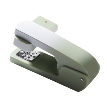 Imagem de Grampeador de livreto, grampeador de mesa de braço oscilante resistente, máquina de grampeamento ergonômico com capacidade para 20 folhas, acessórios de mesa para sala de aula, escola, casa