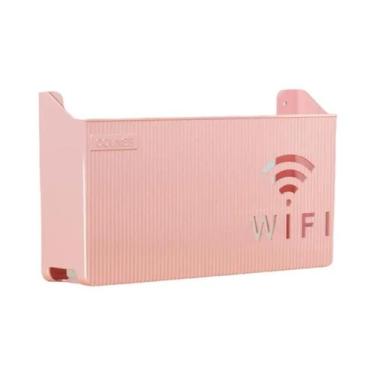 Imagem de Prateleira De Parede Para Roteador Wi-Fi Sem Fio, Caixa De Armazenamen