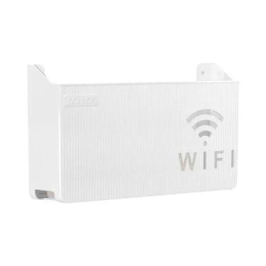 Imagem de Prateleira De Parede Para Roteador Wi-Fi Sem Fio, Caixa De Armazenamen
