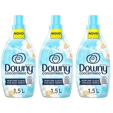 Imagem de Kit 3 Amaciante Donwy Concentrado - Brisa Suave 1,5L Cada