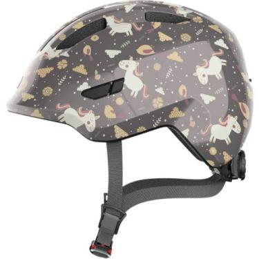 Imagem de Capacete Bike Infantil Abus Smiley 3.0 Cinza Cavalo, Cinza, M