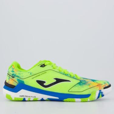 Imagem de Chuteira Joma Invicto Futsal Verde, 40