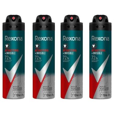 Imagem de Kit Desodorante Aerossol Masculino Rexona Motion  - Sense Antibacteria
