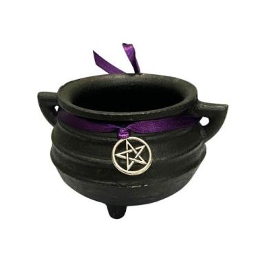Imagem de Caldeirão de Ferro para Rituais Mágicos e Espirituais - 250ml - no-bra