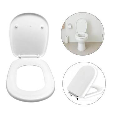 Imagem de Assento Sanitário Plástico Resistente Fácil De Instalar - Nilo-imports