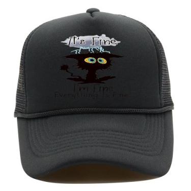 Imagem de Boné de beisebol IM Fines Anime para adultos, tamanho ajustável - Yiwe