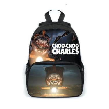 Imagem de Mochila Choos Choos Charle para crianças, mochila escolar de anime - y