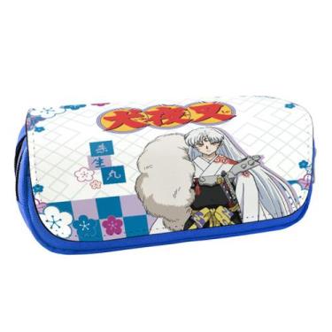 Imagem de Estojo para lápis Inuyasha Kikyo Cartoon Anime Large 20x9x6,5 cm - yiw