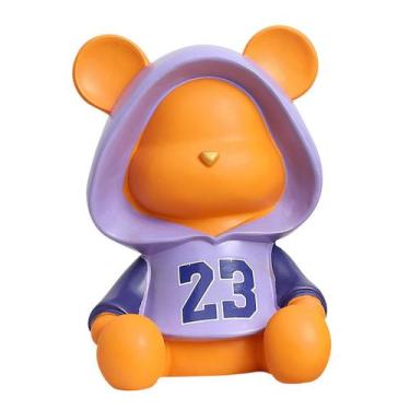 Imagem de Caixa de moedas Piggy Bank Basketball Bear Star 23 para crianças - Yiw