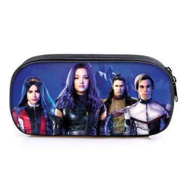 Imagem de Bolsa de lápis Descendants Anime Big Capacity à prova d'água - yiweisa