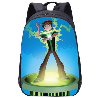 Imagem de Mochila escolar Bens Boy 10 Anime Oxford Cloth 30x13x44cm - yiweisai