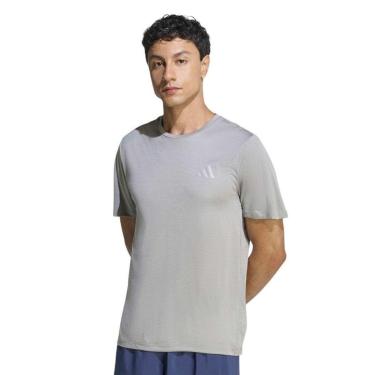 Imagem de Camiseta Adidas ADI365 Running Essentials Masculina - Cinza GG-Masculino