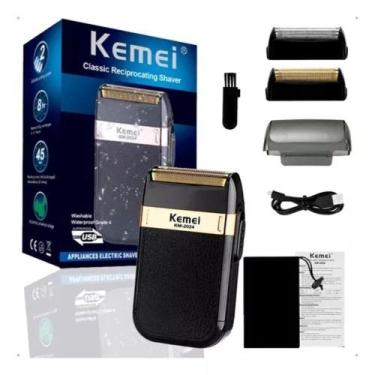 Imagem de Kemei KM-2024: A máquina profissional que sua barbearia precisa para c