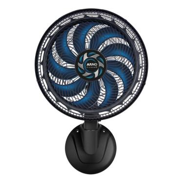 Imagem de Ventilador Parede Preto/azul 40cm 127v Turbo - Arno