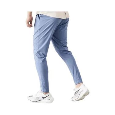 Imagem de Calças De Corrida Masculinas De Secagem Rápida, Elásticas, Finas, Para