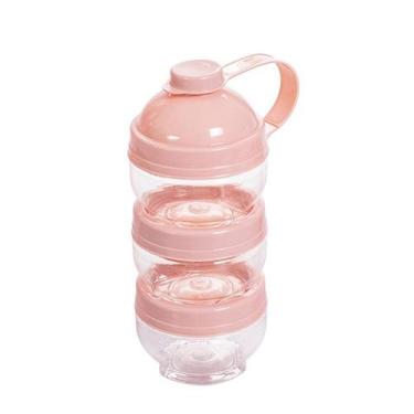 Imagem de Dosador De Leite Em Pó Gire e Trave Com 3 Compartimentos Baby Plasútil