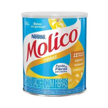 Imagem de Leite em Pó Molico Composto Lácteo Fibras Lata 260g