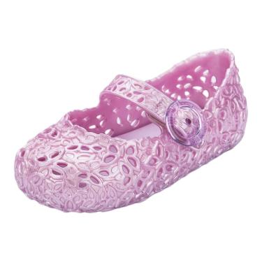 Imagem de Sapatilha Infantil Menina Boneca Brilho Pollen Mini Melissa