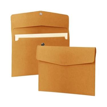 Imagem de Pasta Organizadora Expansível Portátil A4 Em PU Durável Com Bolsos - N