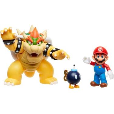 Imagem de Super Mario Bros. Mario Vs Bowser Batalha De Lava Do Bowser - Sunny Br