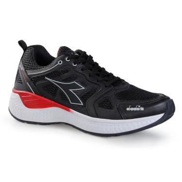 Imagem de Tênis Diadora Stratus II 39 PRETO/PRATA/VERMELHO Diadora-Feminino
