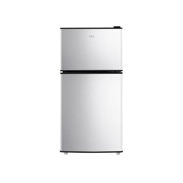 Imagem de Frigobar Duplex Hq-90Rdf 90L R600A com Freezer e Iluminação Interna Cinza 220V