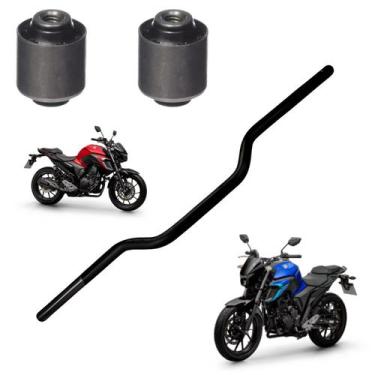 Imagem de Guidão Fz25 Fazer 250 + Bucha Peso Interno 2022 A 2024 - Yamaha