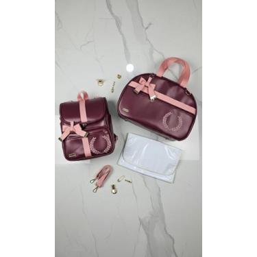 Imagem de KR RK Bolsas Personalizado Kit Maternidade Mala e Mochila., Bordo fita