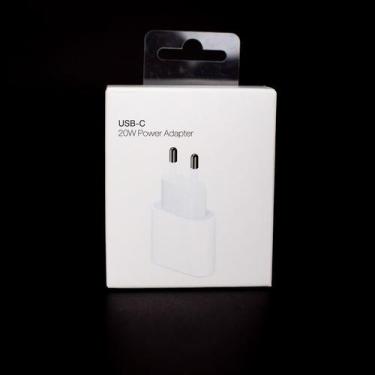 Imagem de Carregador UsbC 20W Turbo Compativel Com Iphone11 12 13 14 Adaptador T