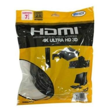 Imagem de Cabo HDMI 7 metros 2.0 4K ULTRA HD 3D ALLTECH