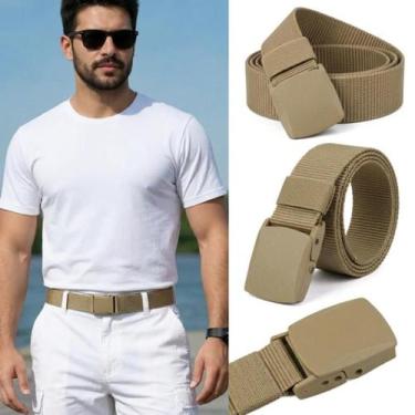 Imagem de Cinto Tático Masculino Nylon Fivela Rápida Regulável Militar Nailon En