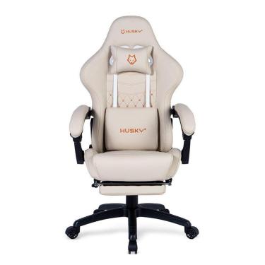 Imagem de Cadeira Gamer Husky Tempest 700, Até 145kg, Almofadas, Reclinável 150º, PU, Descanso pa...