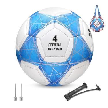 Imagem de Bola de futebol STEEFAN tamanho 4, capa de PU com mudança de cor e bom