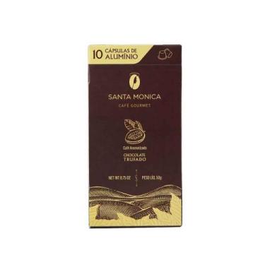 Imagem de Café Santa Monica Chocolate Trufado em cápsulas 10 unidades - Santa Mô