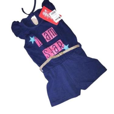 Imagem de Macacão bebê verão - roupa de bebê - maternidade - Trenzinho, Azulb, 2