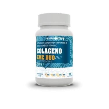 Imagem de Colágeno ZMC DUO Tipo I + Tipo II 1270mg 60 Cápsulas Apisnutri Femme