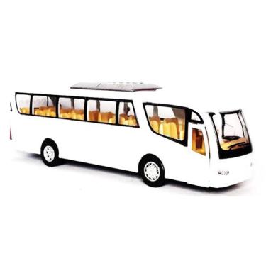 Imagem de miniatura ônibus Irizar i6 - Kinsfun, Branco