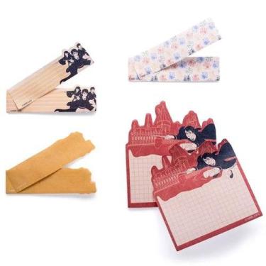 Imagem de Kit com 4 blocos adesivos de 15 folhas modelo harry potter - LEONORA
