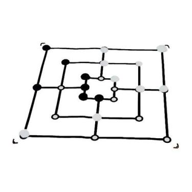 Imagem de Brinquedos Educativos - Jogo de Trilha 45x45cm 18 Peças - Sonho de Cri