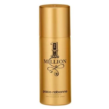 Imagem de Desodorante 1 Million Masculino 150ML em Spray para Proteção Diária Paco Rabanne