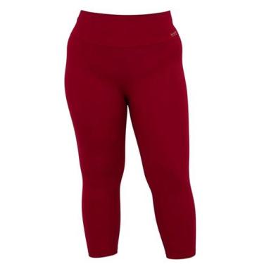 Imagem de Calça Capri Nay Sport CL42 Feminina Plus Size Cós Largo Poliamida T. G