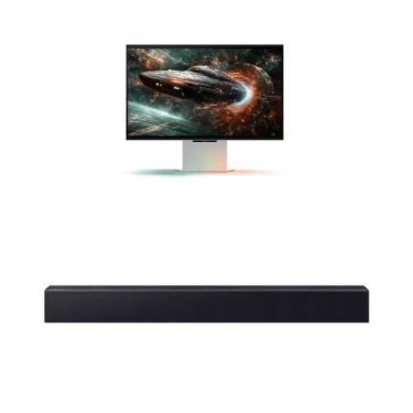 Imagem de Monitor Odyssey 3D 27" 4k + Soundbar HW B400F - Samsung, Prata