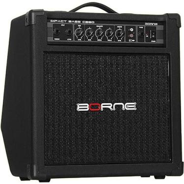 Imagem de Amplificador Baixo Borne Cb80 Impact Bass Preto, BIVOLT