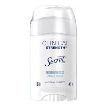 Imagem de Secret Desodorante Clinical Strength Crema Suave Fresh Response 45g, 4